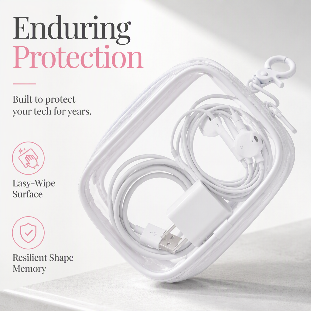 Clear Clip-On Cable Pouch 🔎 – No-Dig Cable Identification Helper