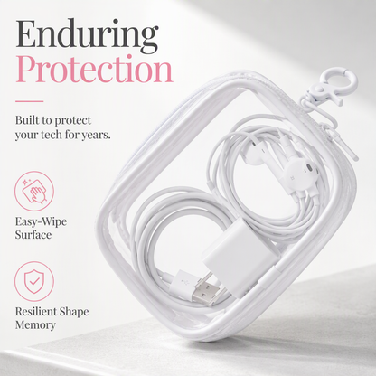 Clear Clip-On Cable Pouch 🔎 – No-Dig Cable Identification Helper