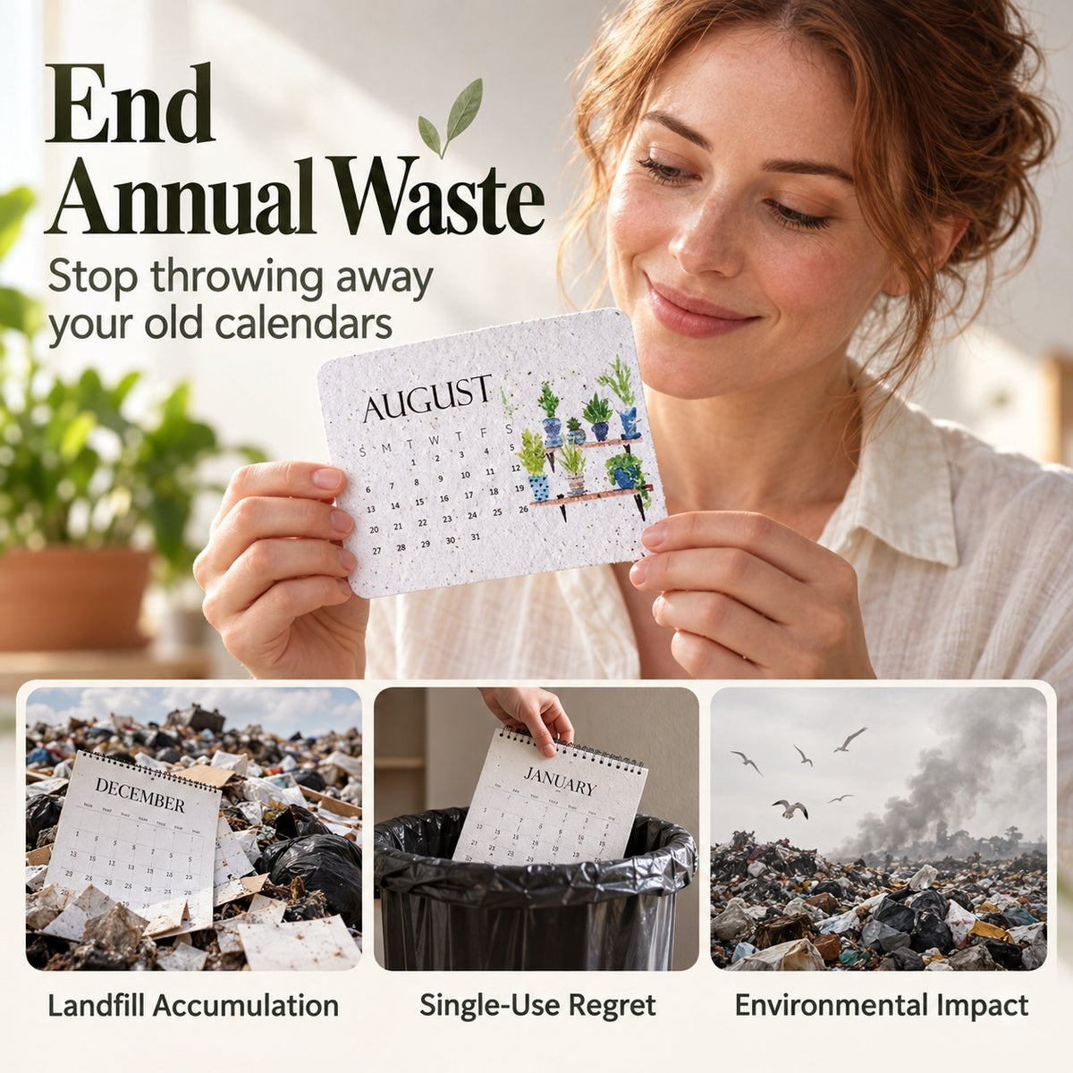 Plantable Seed Calendar 2027