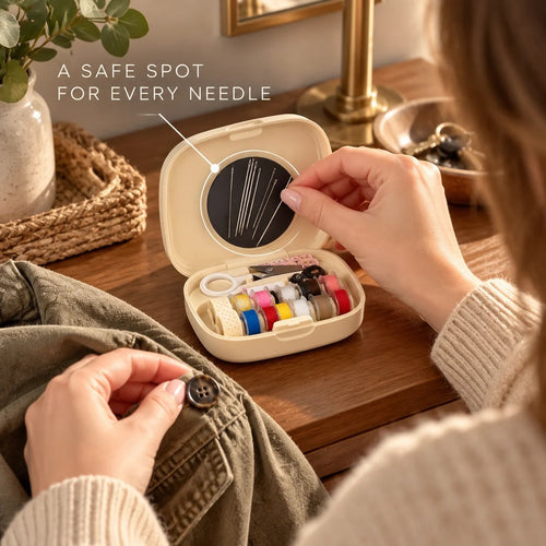 🧵Portable Magnetic Sewing Organizer | On-the-Spot Clothing Fixes Anywhere🪡👕