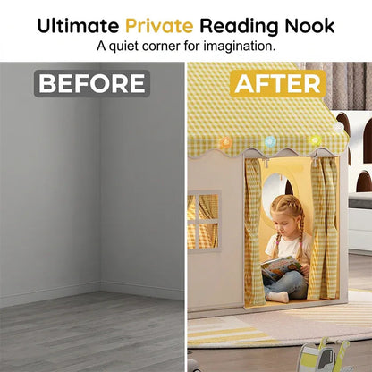 🏠✨ Kids Indoor Play Tent Castle – Cozy Playhouse for Imaginative Fun