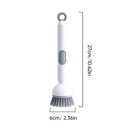 🧽 6-Angle Soap Dispensing Brush