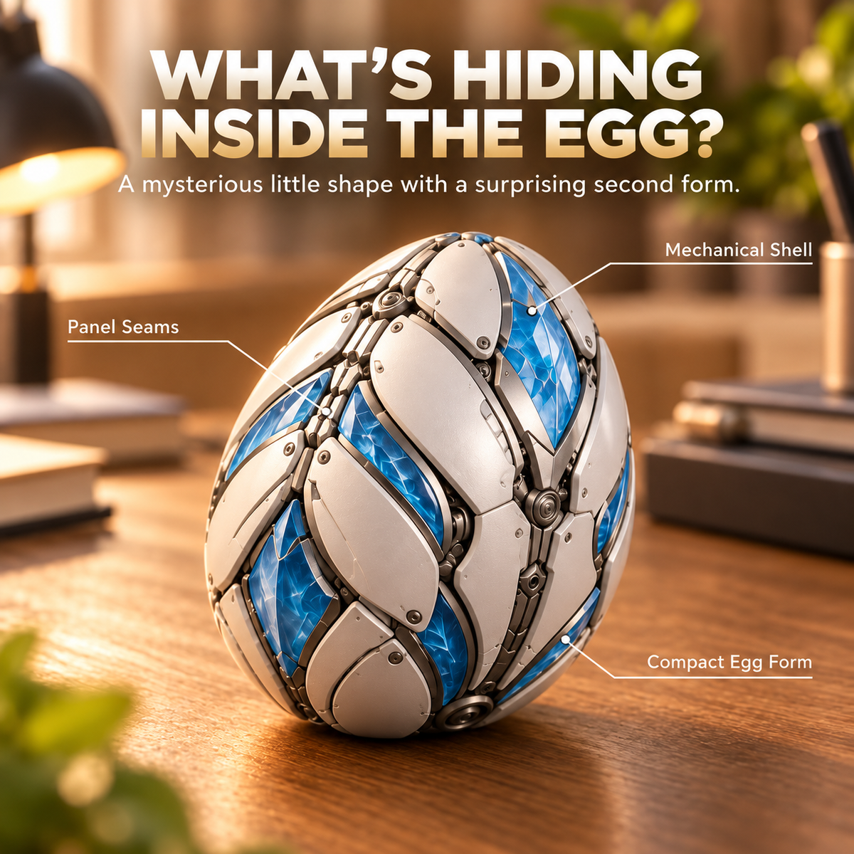 ✨2-in-1 Mythical Beast Transforming Egg Figure – 7 Fantasy Designs