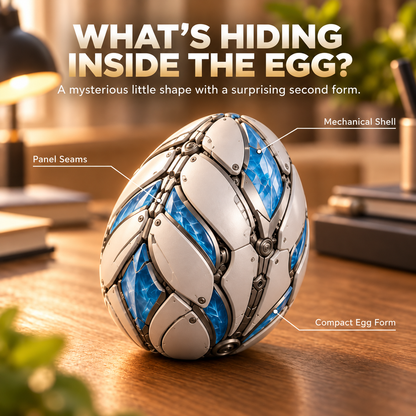 ✨2-in-1 Mythical Beast Transforming Egg Figure – 7 Fantasy Designs