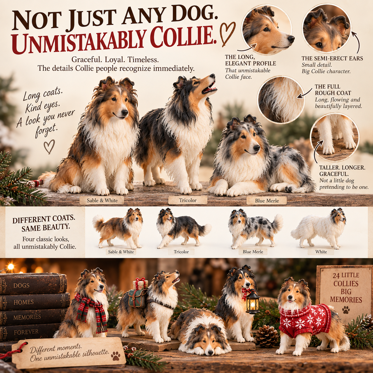 🎀50% OFF TODAY🎀🐶24 Days of Collie Memories — 24 Little Reminders of the Dog You Never Forget ❤️🐾