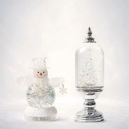 ❄️ Musical Christmas Snow Globe Lantern | Swirling Snow & Warm LED