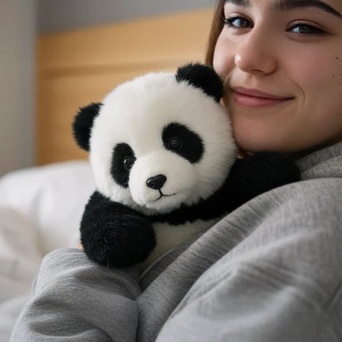 🐼 49% OFF! Lifelike Cuddle Panda – Your New Fluffy Best Friend! 💕