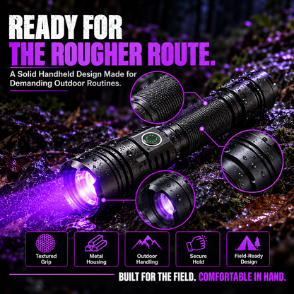 Rechargeable Blood Tracking Light 🔦 For Night Hunting & Outdoor Adventures