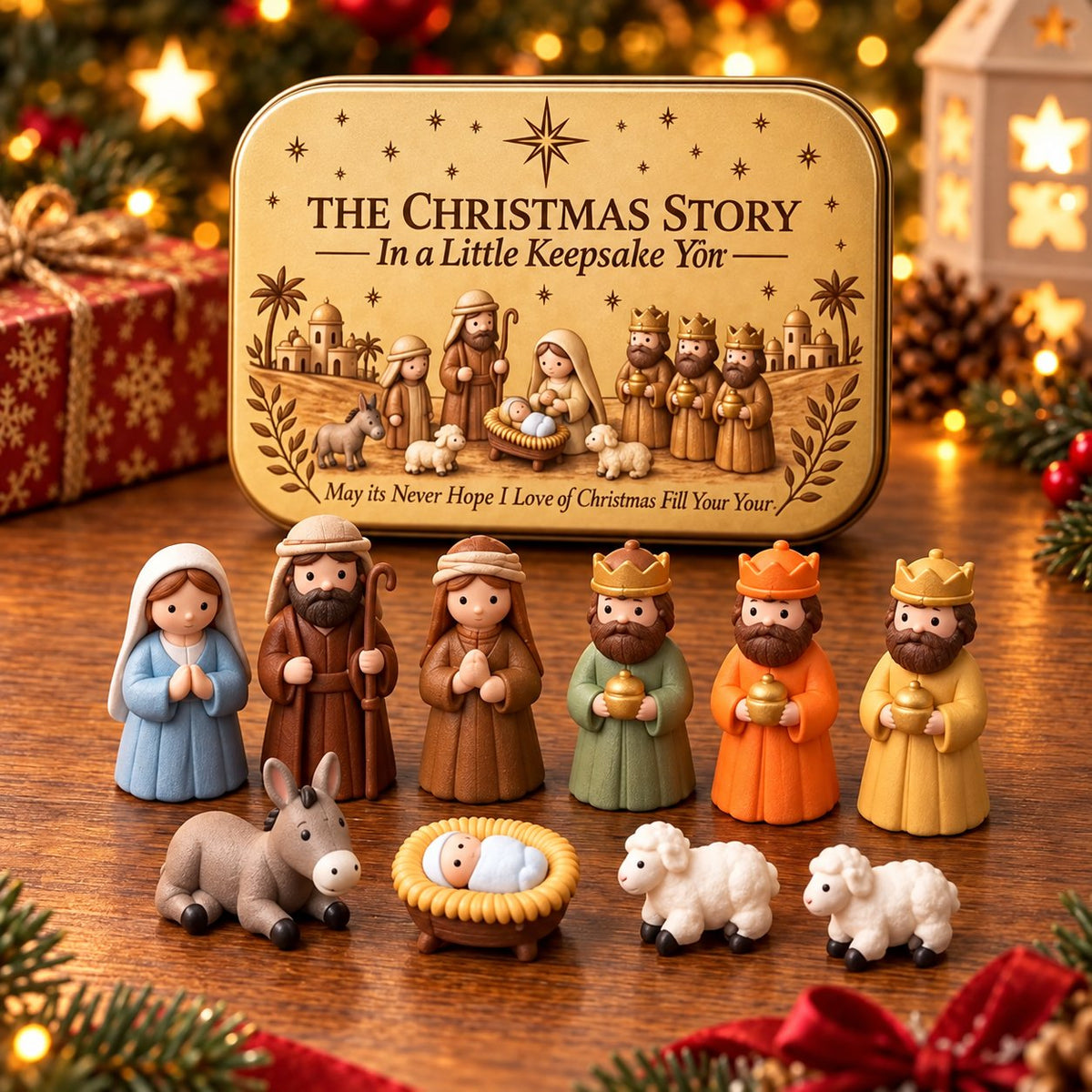 ✝️ Little Bethlehem™ – Pocket Nativity Scene Set✝️