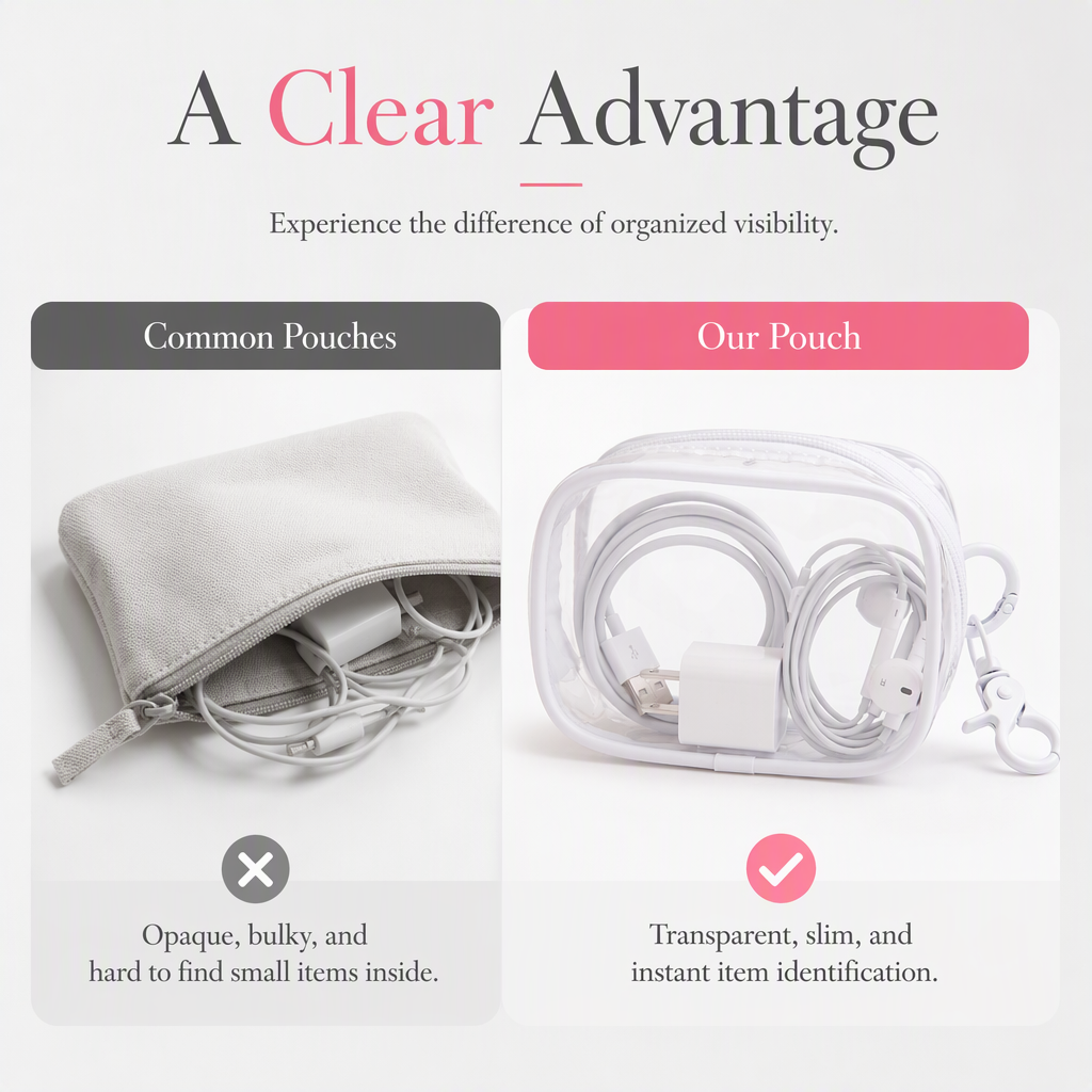 Clear Clip-On Cable Pouch 🔎 – No-Dig Cable Identification Helper