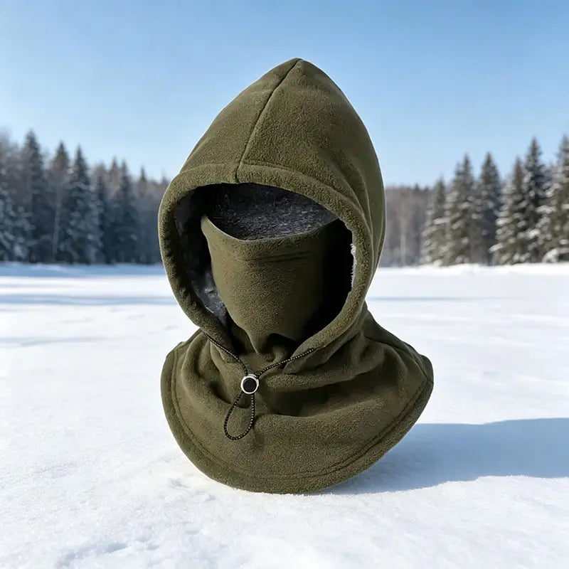 🥶 Fleece Balaclava Hood – Full Face & Neck Winter Protection for Outdoor Adventures（Buy 2 Free Shipping）