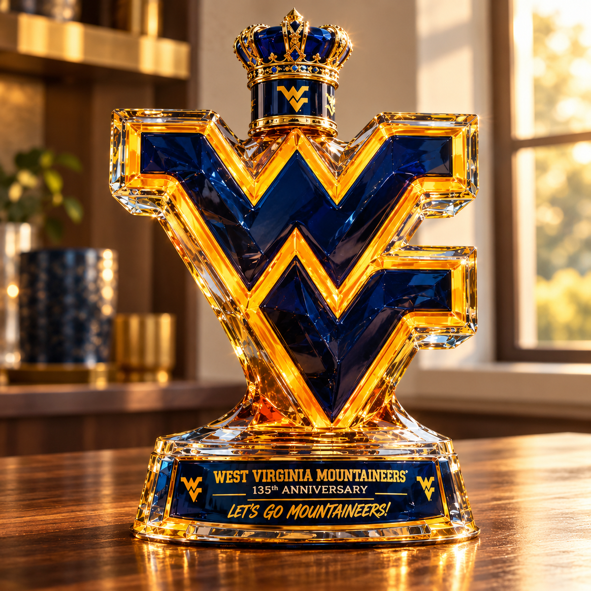 🏈 135th Anniversary Whiskey Bottle