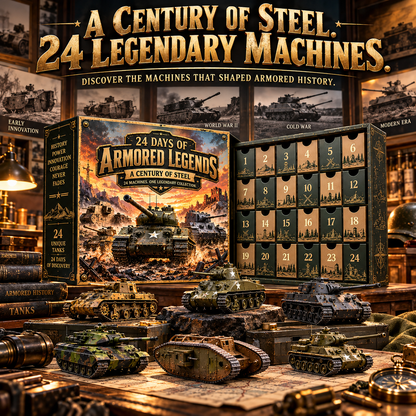 Love Legendary Tanks? 🪖 2026 Armored Legends – 24 Days, 24 Machines!