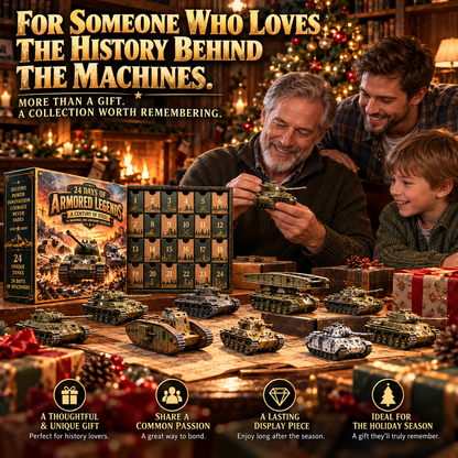 Love Legendary Tanks? 🪖 2026 Armored Legends – 24 Days, 24 Machines!