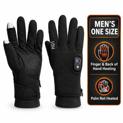 🔥 Rechargeable Heated Gloves — 3000mAh Battery, 3 Heat Levels & Touchscreen Control