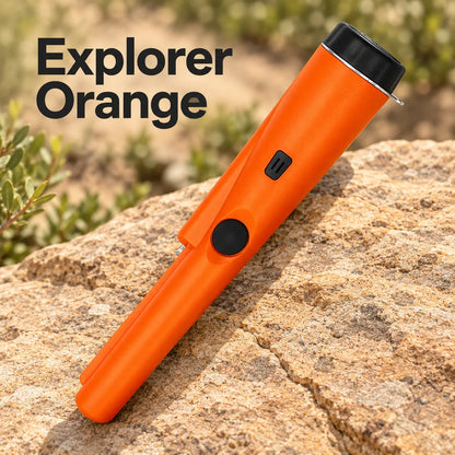 🔎 Handheld Metal Detector Pinpointer – 360° Scanning, Sound & Vibration Alerts + LED Light