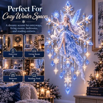 🎁Last Day 49% OFF🔥❄️ Snow Fairy Wall Light – A Magical Winter Glow
