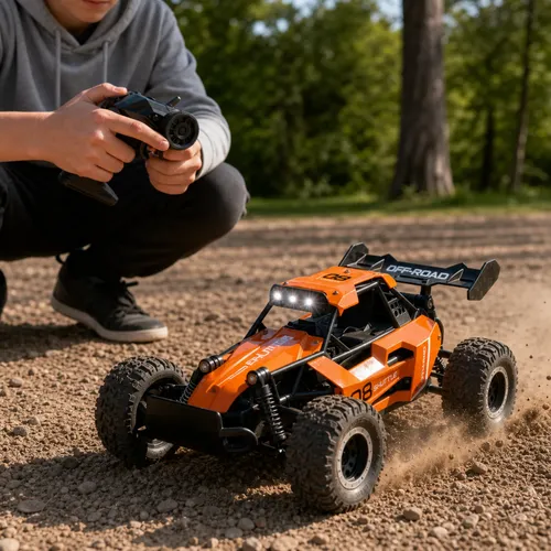 🏎️ 1:16 All-Terrain High-Speed RC Off-Road Car – 4WD Alloy Crawler 🛞