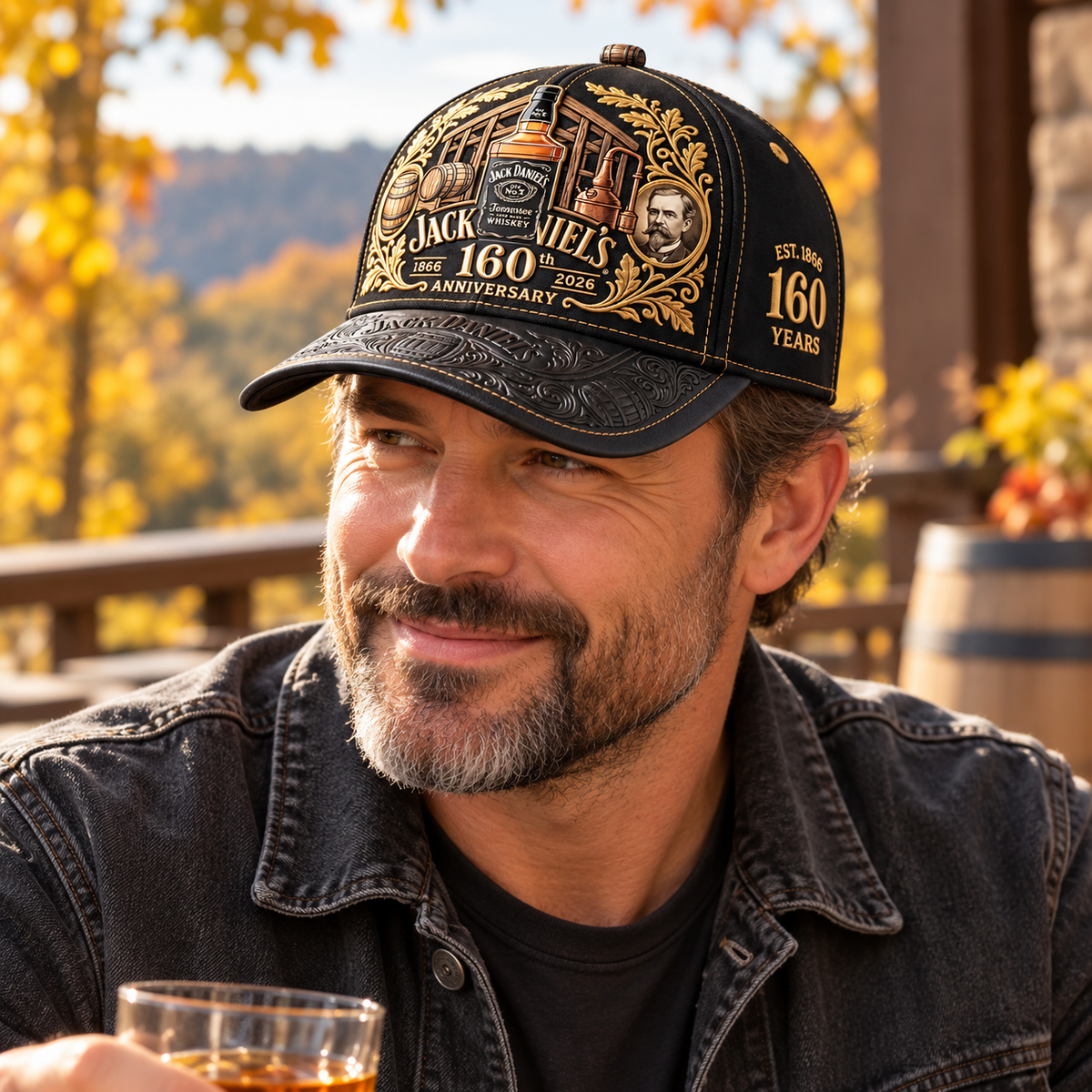 Jack Daniel's 160th Anniversary Cap