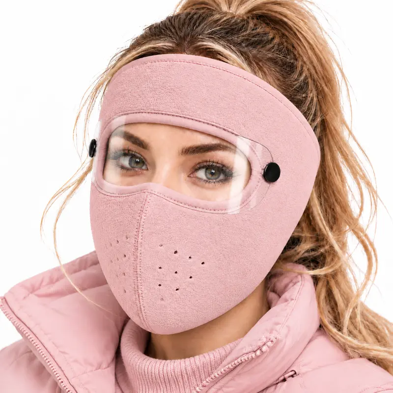❄💝Winter warm fleece windproof high-definition goggles