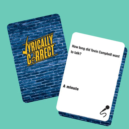 Music Trivia Card Game