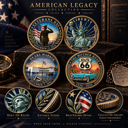 🔥 LIMITED RELEASE • 50% OFF — 2026 American Legacy Commemorative Coin Collection