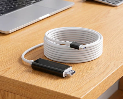 🎮 2M USB-C to HDMI Cable – 4K Display & 100W PD Charging for Switch, Phones, Tablets & Laptops