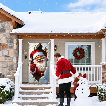 🔥Last Day Promotion 60% OFF💥2026 Christmas Front Door Decoration Cover