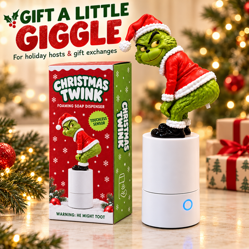 🎄😂 Funny Christmas Soap Dispenser – Every Pump Comes With a Toot! 🧼💨🎁
