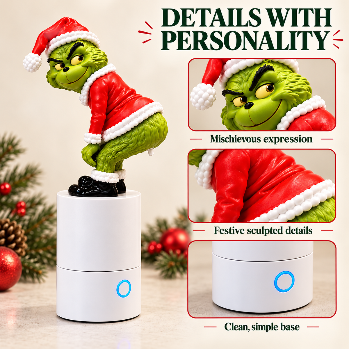 🎄😂 Funny Christmas Soap Dispenser – Every Pump Comes With a Toot! 🧼💨🎁