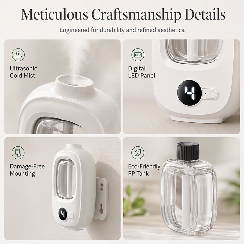 ⚡50K+ SOLD💕Freshen Any Room Instantly!🎁🌺No-Cord Timed Aroma Diffuser