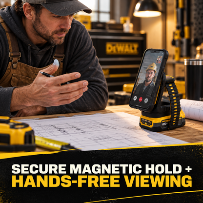 DEWALT 2-in-1 Magnetic Wireless Charger for Phone & Apple Watch