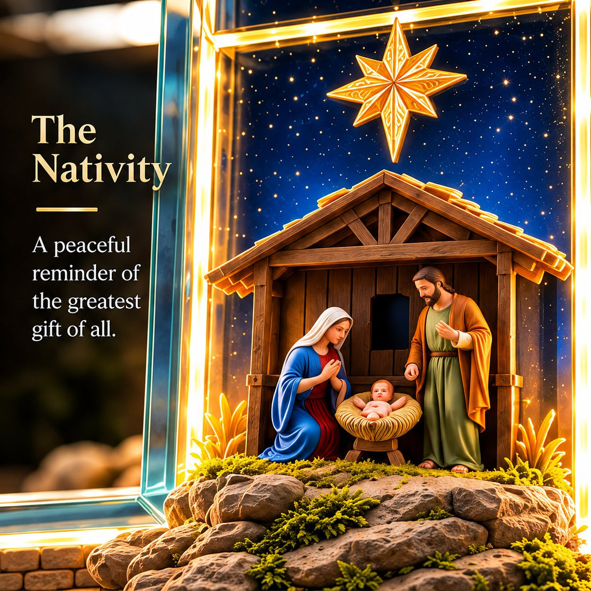 🌟A Sacred Gift They’ll Cherish Forever | Illuminated Bible Cross Nightlight