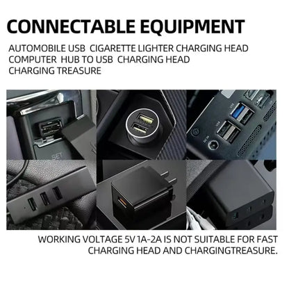 Car USB Touch Dimmable LED Filament Night Light