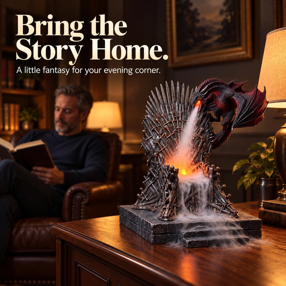 🐲Dracarys  – Light-Up Dragon Mist Humidifier