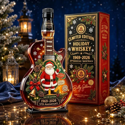 Rockin’ Christmas Guitar Collector Display – 1969‑2026 Anniversary Edition