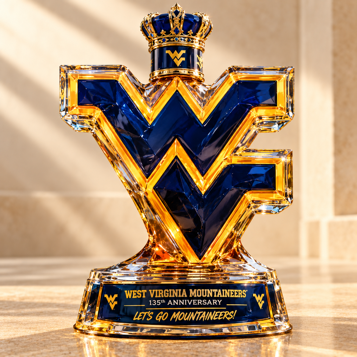 🏈 135th Anniversary Whiskey Bottle