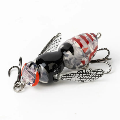 🐟Tödliche Versuchung🐝 Bionic Wasp Topwater Lure 🔥 Triggers Explosive, Violent Surface Strikes!