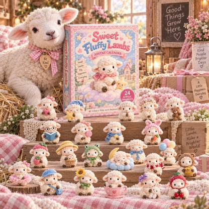 🔥 HOT SALE – 50% OFF! 🎄 Sweet Fluffy Lambs Advent Calendar 2026 – 24 Days of Festive Surprises 🐑