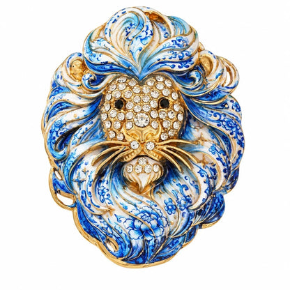 Luxury Zodiac Enamel Brooch – Turn a Simple Blazer into a Statement ✨
