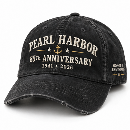 Pearl Harbor 85th Memorial Cap