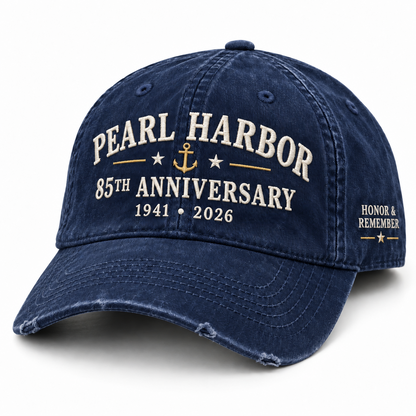 Pearl Harbor 85th Memorial Cap