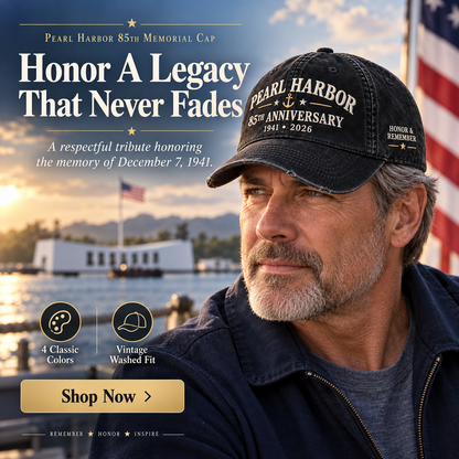 Pearl Harbor 85th Memorial Cap