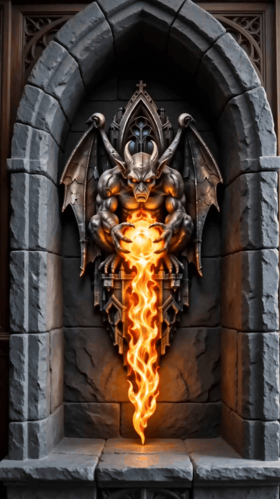 Legends of Light™ Fantasy Guardian Wall Sconce Collection