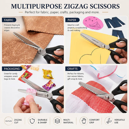 Stainless Steel Pinking Shears