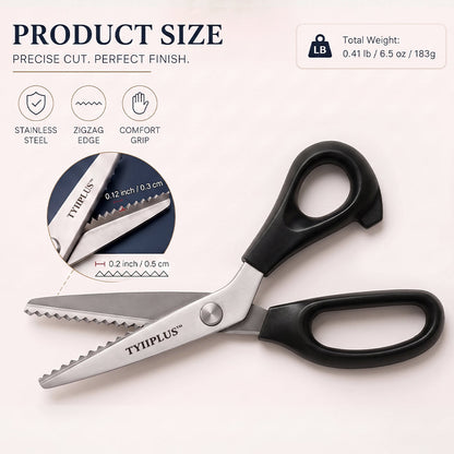Stainless Steel Pinking Shears