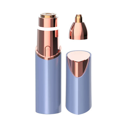 ✨ 2-in-1 Facial Hair & Eyebrow Trimmer – Upper Lip, Chin & Brows 💖