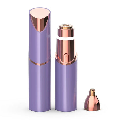 ✨ 2-in-1 Facial Hair & Eyebrow Trimmer – Upper Lip, Chin & Brows 💖
