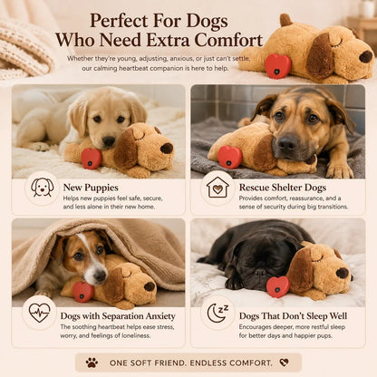 Real Heartbeat Plush Toy For Cats & Dogs