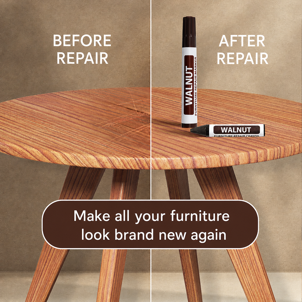 Wooden Furniture Repair Markers Kit